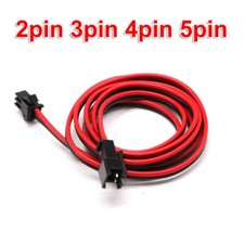 2pin 3pin 4pin 5pin Male Female Extension 22AWG Plug Connector LED Strip