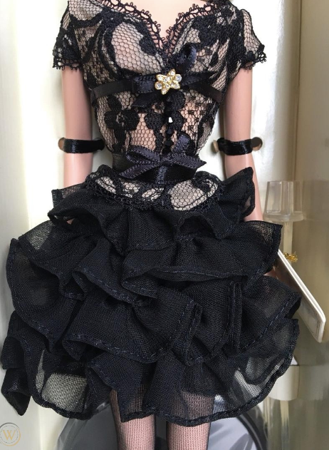 くぅん  バービー ファッションモデル「A Trace of Lace 」 くぅん バービー ファッションモデル「A Trace of Lace