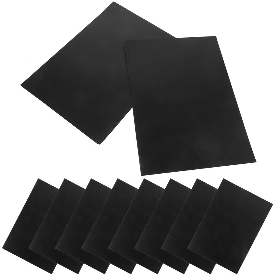10pcs Hard Plastic Sheets Plastic Sheeting Thermoplastic Sheet for ...