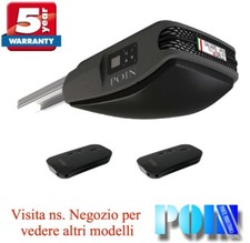 KIT AUTOMAZIONE PORTA GARAGE SEZIONALE O BASCULANTE A MOLLE , MOTORE A TRAINO 