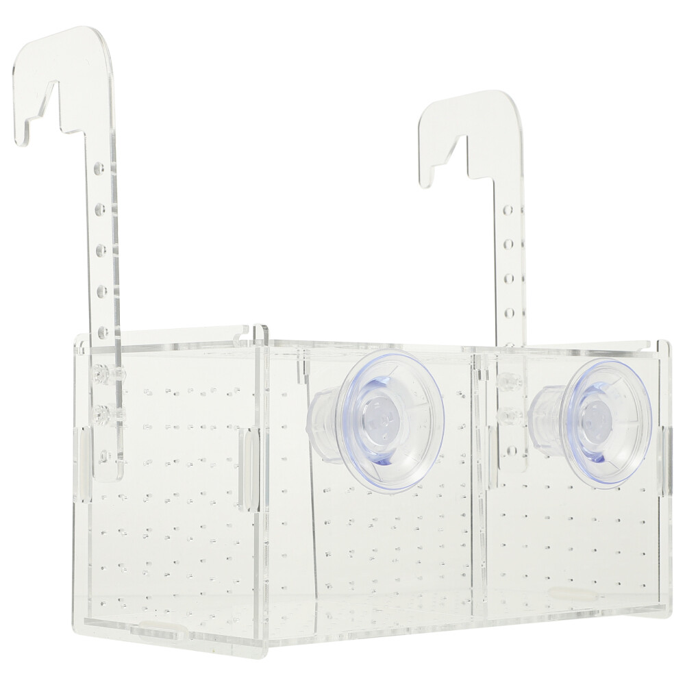 Fish Breeding Box Fish Tank Hatchery Acrylic Breeding Box Aquarium Fish Breeder for Fish Tank