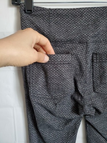 ATHLETA skinny pants, Leggings Corduroy Pants 2 pockets front&back Gray XS - Picture 6 of 12