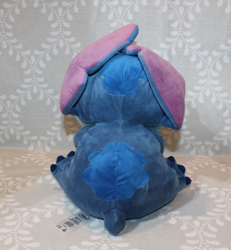 LILO & STITCH~ Disney Collection Blue STITCH 14" Sitting Smiling Plush Toy VGC - Picture 5 of 9