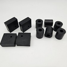 4 Gummipuffer + 6 Gummibuchse Ladebordwand Auflage Pritsche Kipper Multicar M25