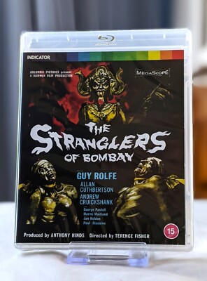 The Stranglers of Bombay Blu Ray (REGION FREE) HAMMER Horror 1959 Indicator NEW