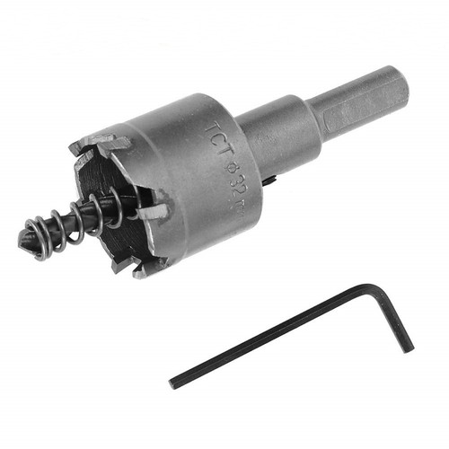 US 1pz Punta in Carburo TCT Foro Seghetto Set Punte Trapano per Acciaio Lega Metallo 42mm - Foto 6 di 12