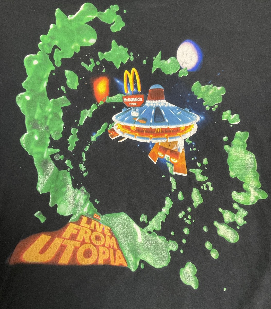 Cactus Jacks McDonald's Live from Utopia Fly-Thru T-shirt