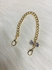 Crystal Bow Chain Charm Bag Charm Keychain Key Ring Car Charm Zipper Pull