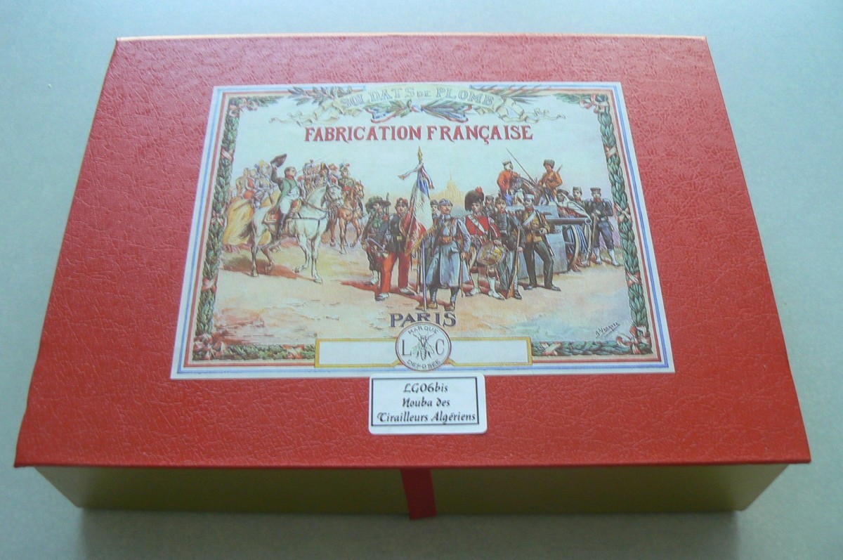 Coffret Lucotte Tirailleurs Algériens – Armée Coloniale, Soldats 1/32 (60mm) En Plomb Peint, Neuf