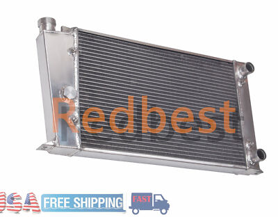 Polish Aluminum Radiator For Volkswagen Golf Mk1 scirocco Gti Spec 1.6 1.8 jetta
