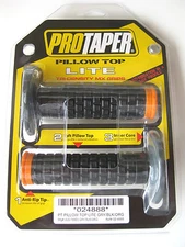 Pro Taper Pillow Top Lite Black / Orange Twist Throttle Grips KTM EXC XC SX SXF