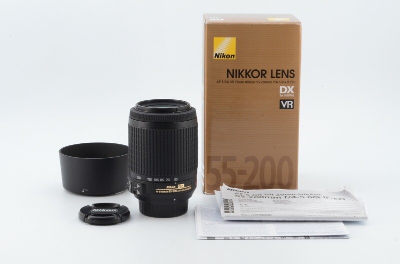 Nikon AF-S 55-200mm F4-5.6 G ED VR ✨極上品✨ Amazon.com : NIKON AF-S DX NIKKOR 55-200mm f/4-5.6G ED VR II