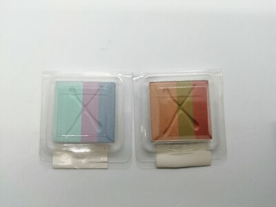 2x MaxFactor Max Effekt Lidschatten Trio Tester #2 Rainforest + #6 Pyjama Party