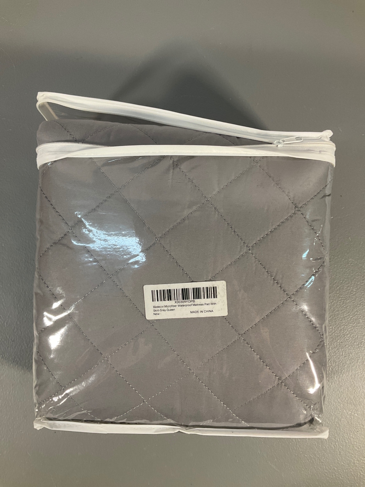 Bedecor Queen Air Mattress Pad Waterproof Mattress Topper Quilted, Air Bed Mattr