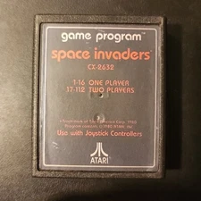 Atari 2600 Space Invaders [Text Label] CX-2632 - Cartridge Only