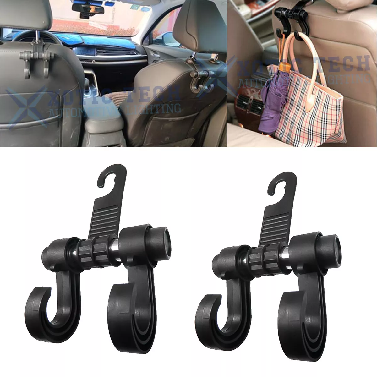 Multi-Function Truck Seat Back Coat Hanger Organizer Double Hook