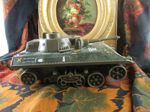 Ancien vintage jeux, jouet en tôle Joustra Simca 1500 bleu collection