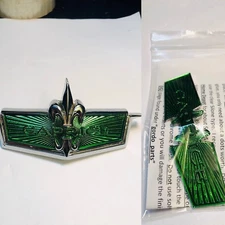 1973 74 Caprice Header Badge Plastic Insert GREEN