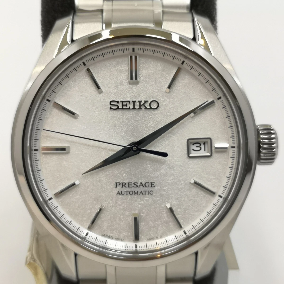 SEIKO PRESAGE SARX055 Silver White Mechanical Men's Watch New in Box