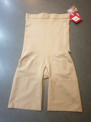 Spanx Slim Cognito Shaping Mid Thigh Body, Nude Größe 3X UK Größe 30