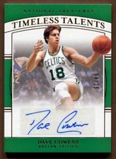 Dave Cowens 2019-20 National Treasures Timeless Talents Signatures Auto 04/25