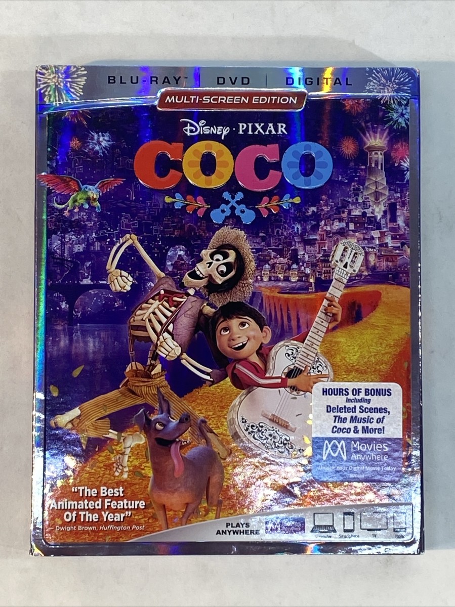 COCO [Blu-ray] Blu-ray By Anthony Gonzalez GOOD 786936856255