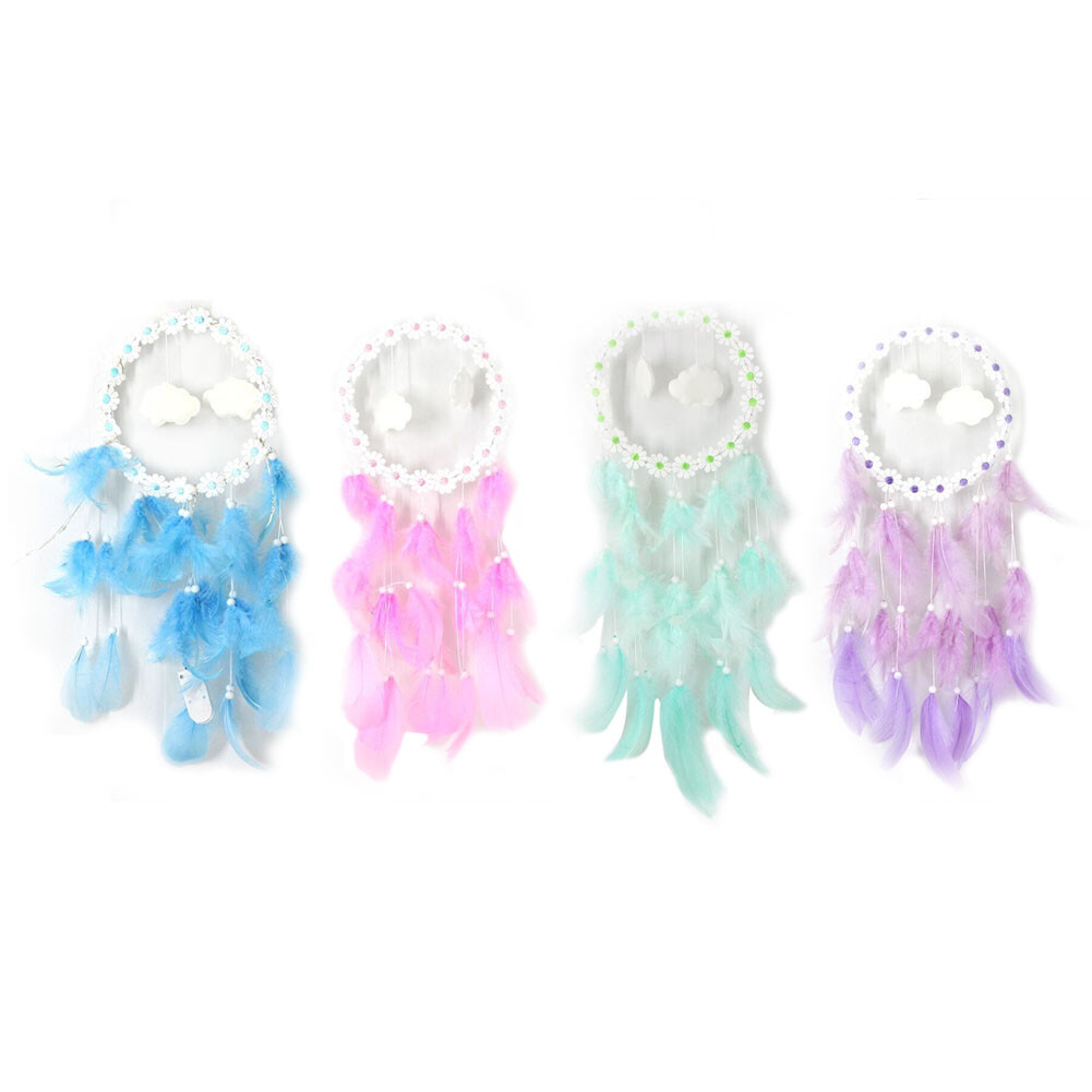 LED Light Cloud Dream Catcher Hanger Traditional Craft Decoration Birthday Gifts-image