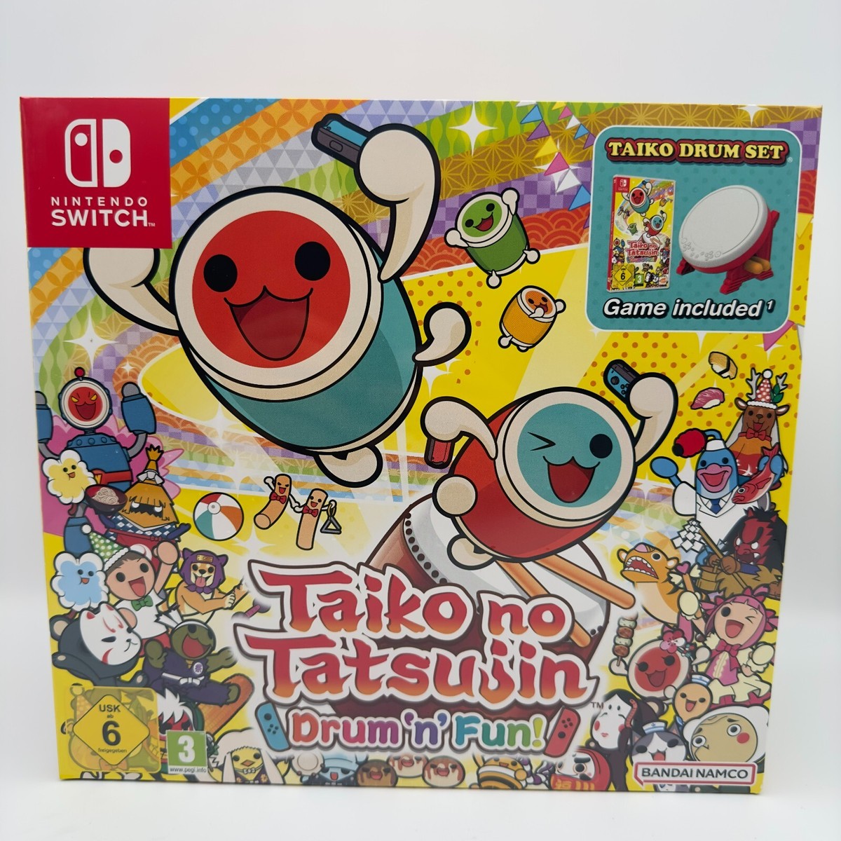 太鼓の達人Nintendo Switchば～じょん！とTAIKO DRUMセット Amazon.co.jp: 太鼓の達人 Nintendo Switchば~じょん! : ゲーム