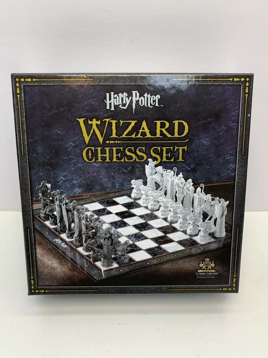  The Noble Collection Harry Potter Wizard Chess Set - 32  Detailed Playing Pieces - Officially Licensed Harry Potter Film Set Movie  Props Toys Gifts : Toys & Games