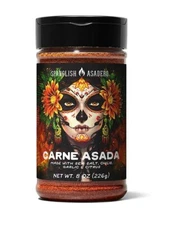 Spanglish Asadero Carne Asada Seasoning - Made W/Chili, Garlic, Sea Salt , Onion
