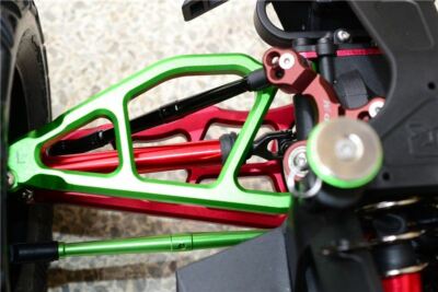 BRACCI POSTERIORI INFERIORI IN ALLUMINIO -SET 4 PEZZI rosso GPM ARRMA 1
