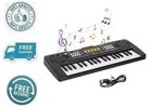 New Black White Piano Keyboard Music Sound Electronic Key Board For Beginner Kid