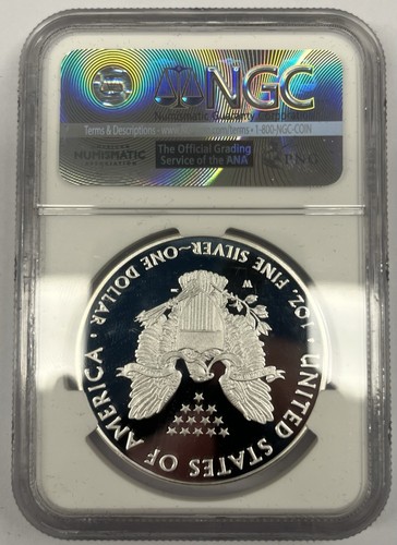 2016 & 1986 Silver Eagle NGC PF69 Ultra Cameo Signed Mercanti - Picture 6 of 6
