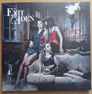 Exit Eden - Femmes Fatales LP grey/black Marble Vinyl (Moonlight), Limited (300)