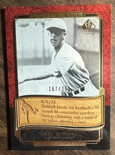 2003 SP Legendary Cuts - Etched in Time Carl Hubbell #ET-CH Gold 300 /300