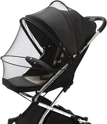 HOMORD Moskitonetz Kinderwagen - Universal Insektenschutz für Kinderwagen & Buggy
