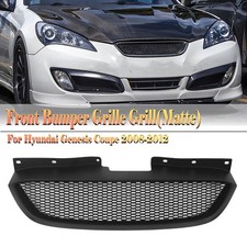 For 2008-2012 Hyundai Genesis Kdm Mesh Style Matte Black Front Mesh Grill Grille For 2008-2012 Hyundai Genesis Kdm Mesh Style Matte Black Front Mesh Grill Grille