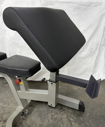 Body-Solid GPCA1 Preacher Curl Attachment and GLDA3 Leg Developer Attachment