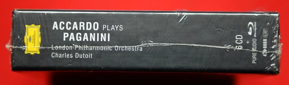 Accardo Plays Paganini, London Philharmonic Orch., Charles Dutoit – Compl. Rec. - Bild 3 von 4
