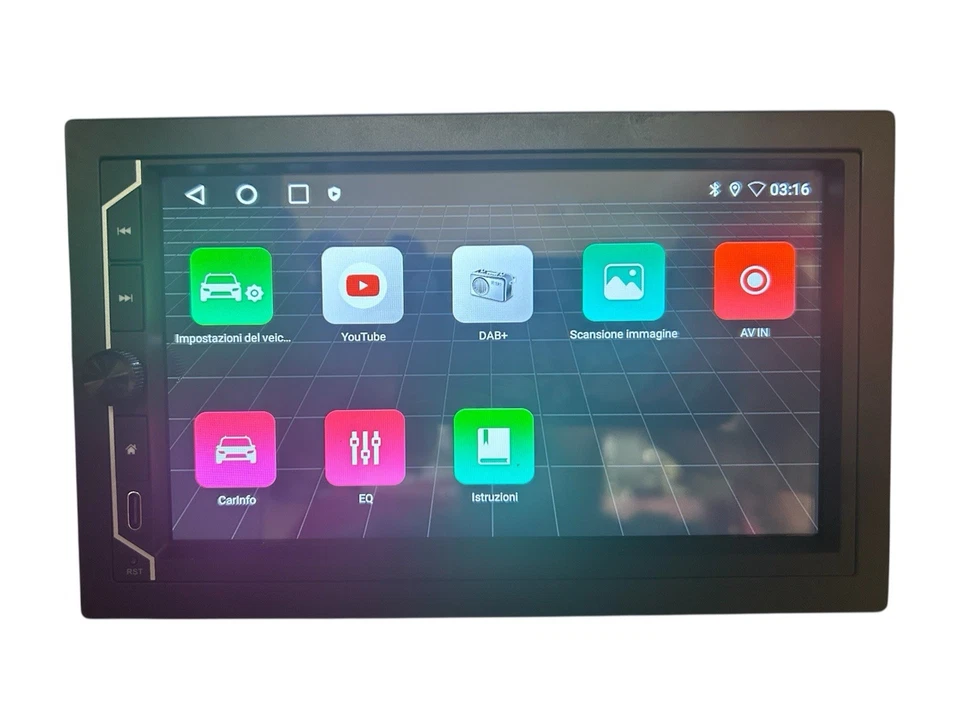 AUTORADIO ANDROID PHONOCAR VM003 - 6.75” 32gb ROM 2 Gb RAM - Immagine 3 di 4