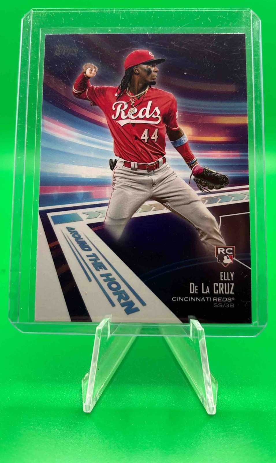 2024 Topps Baseball Elly De La Cruz Around The Horn #ATH-19 RC Cincinnati Reds