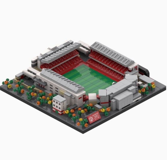 Arsenal Football Club Emirates Stadium Building Street View Block Set