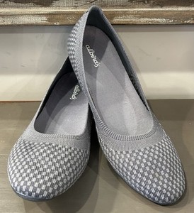 Allbirds Tree Breezer Medium Grey/Stormy Grey Ballet Flats Women’s Size 9.5