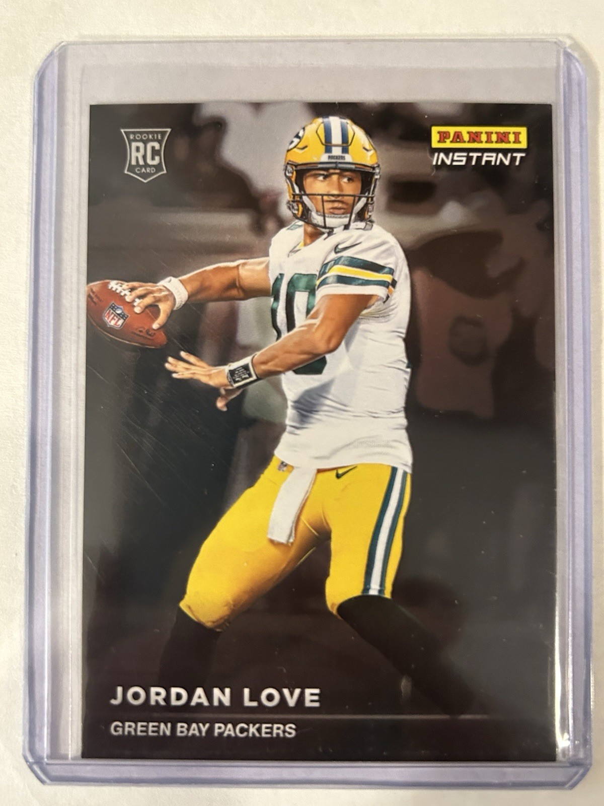 2020 Panini Instant NFL - Rookie Spotlight Jordan Love #RS4 /1155 (RC)