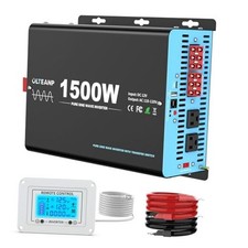 1500W Pure Sine Wave Power Inverter with Transfer 12V-1500W Built-in ATS