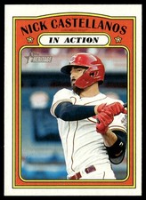 2021 Topps Heritage Nick Castellanos #126