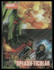 Avengers No Road Home #10 - Page #S17 2020 Upper Deck Marvel Splash-Ticular 3D