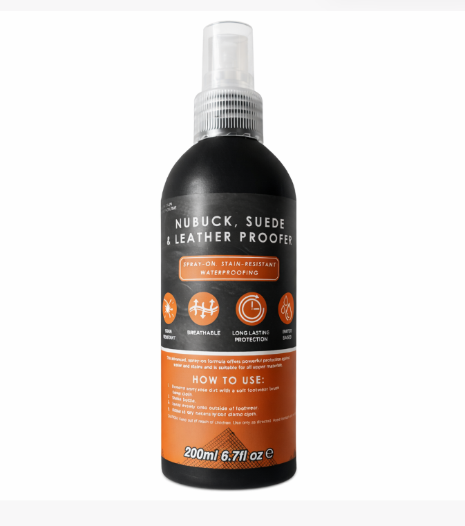 Mountain Warehouse Nubuck & Suede Proofer Spray Water Repellent Footwear Spray