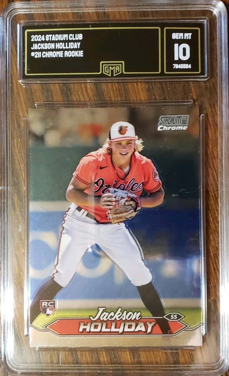 2024 Topps Stadium Club - Jackson Holliday #211 Chrome (RC) for