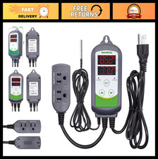 Digital Temperature Controller 2-Stage Thermo...